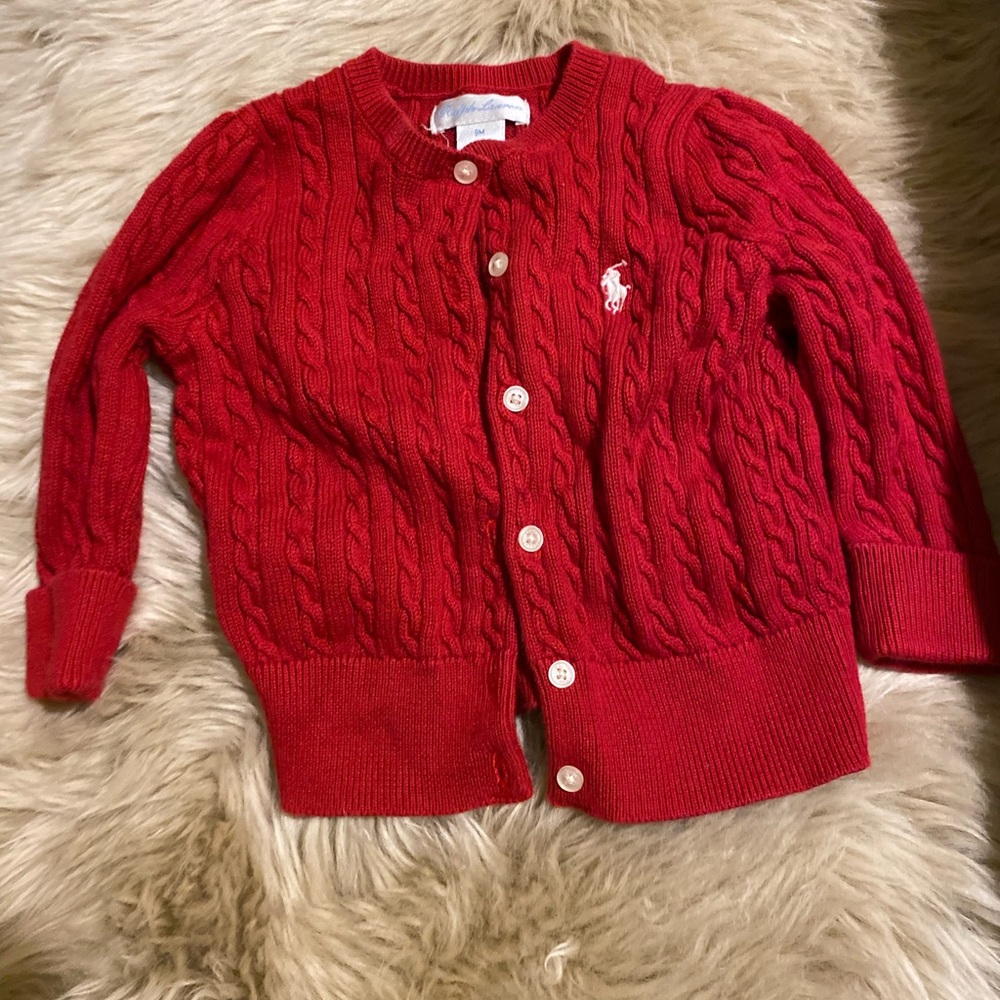 Ralph Lauren knit sweater size 9 months